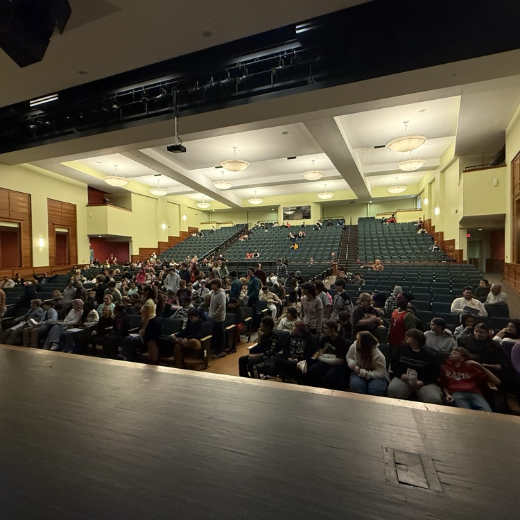 Middle School Quarter 1 8th grade recognition assembly