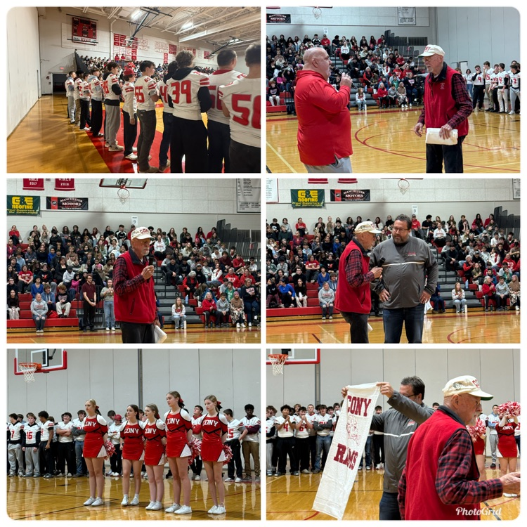 football team going to states