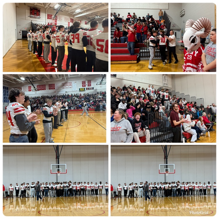 football team going to states