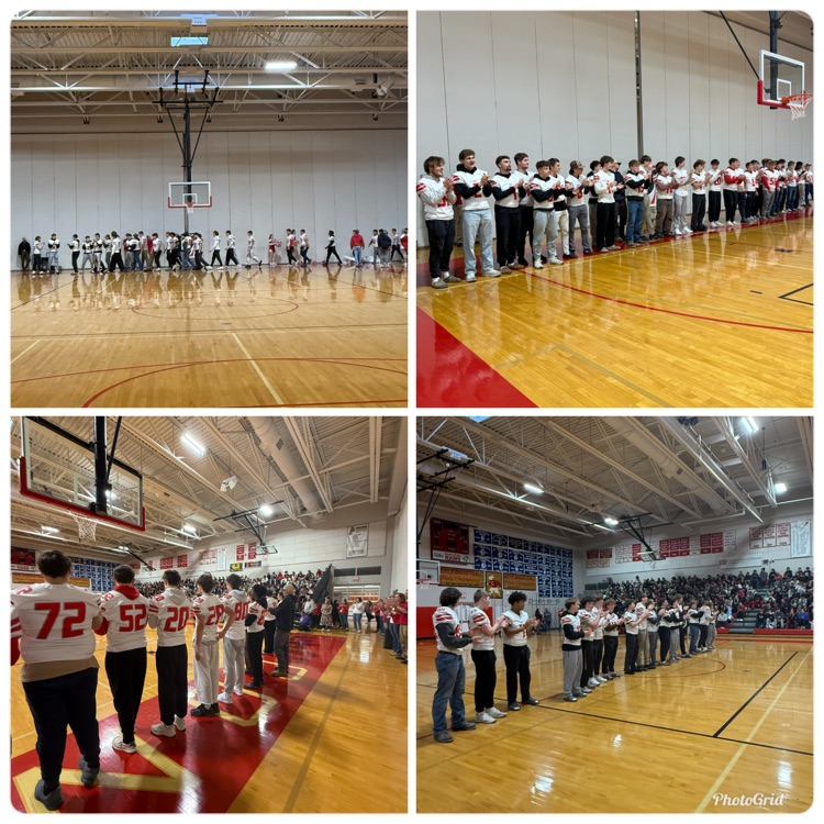 football team going to states