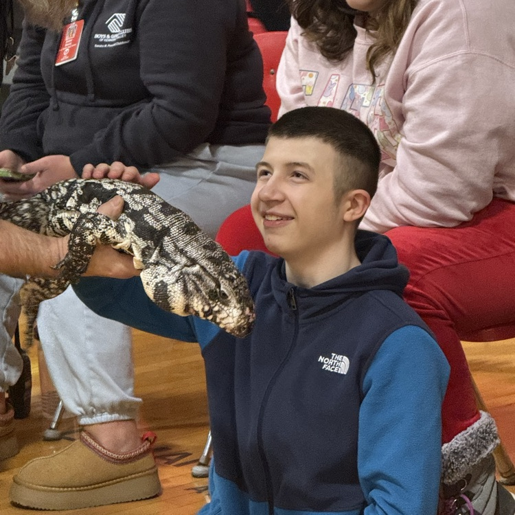 Mr. Drew and his animals