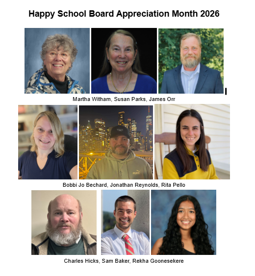School Board Appreciation Month