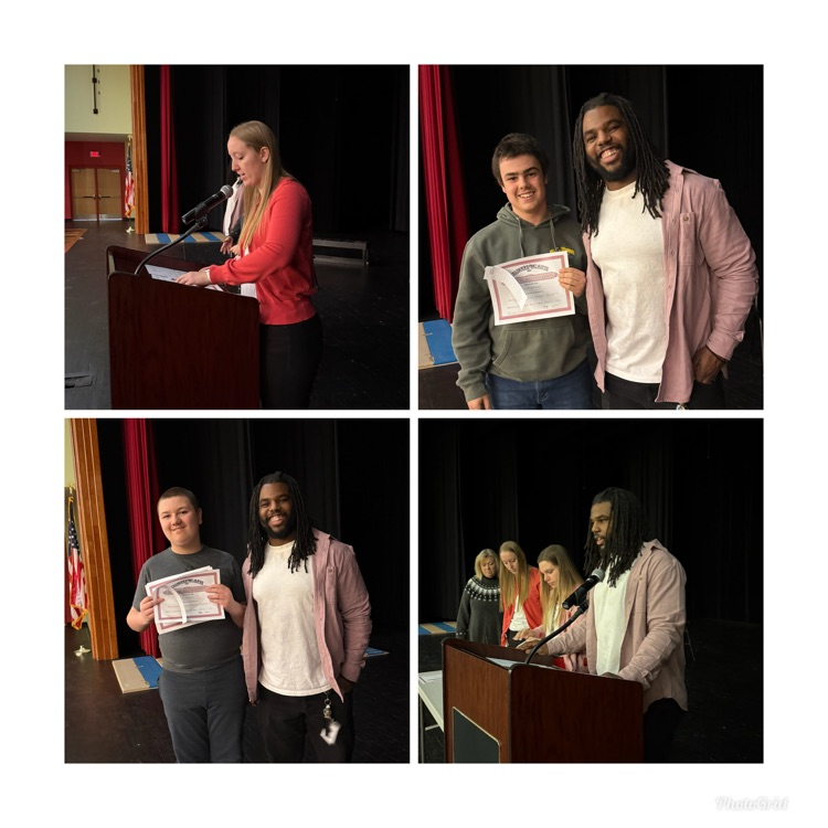 8th grade Recognition Assembly part 1