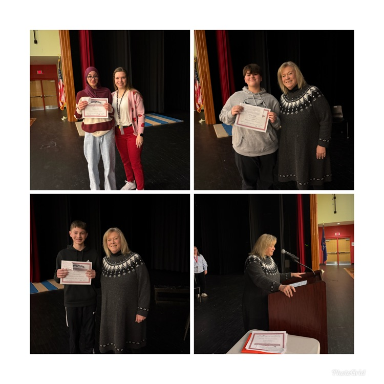 8th grade Recognition Assembly part 1