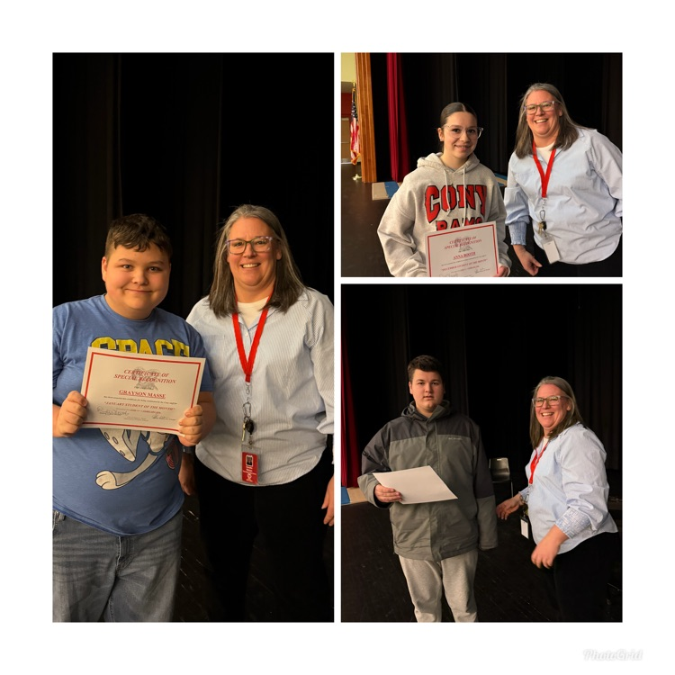 8th grade Recognition Assembly part 1