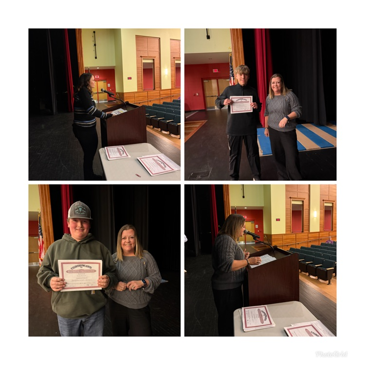 8th grade recognition assembly, part 2