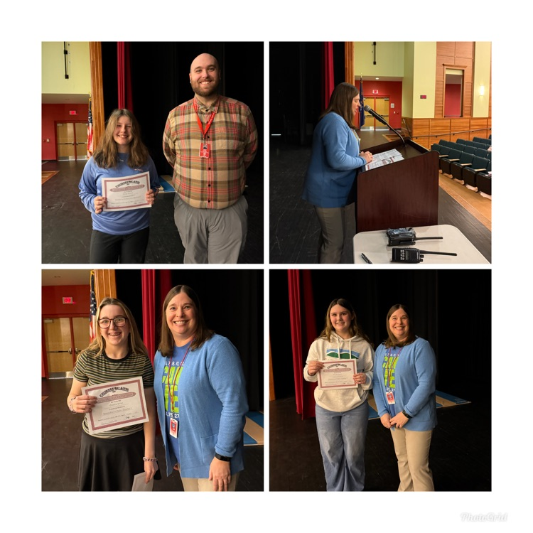 7th grade Recognition assembly