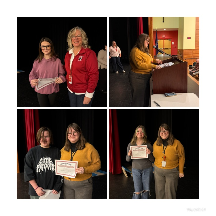 7th grade Recognition assembly