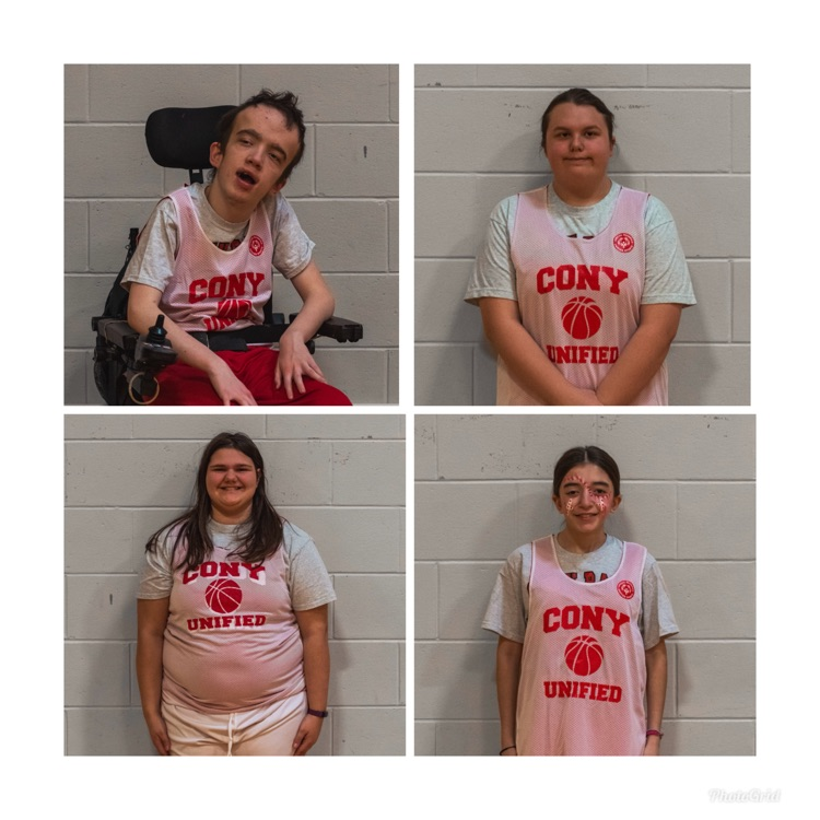 Cony Unified Basketball team 2026