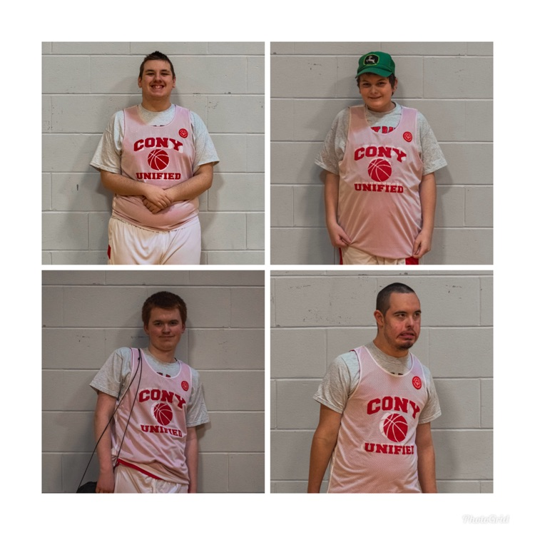 Cony Unified Basketball team 2026