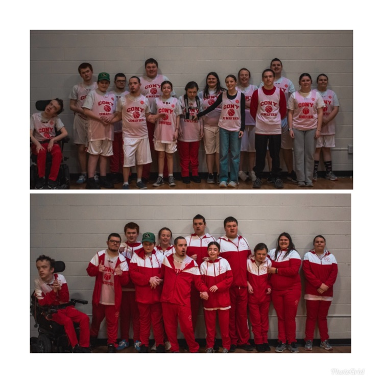 Cony Unified Basketball team 2026