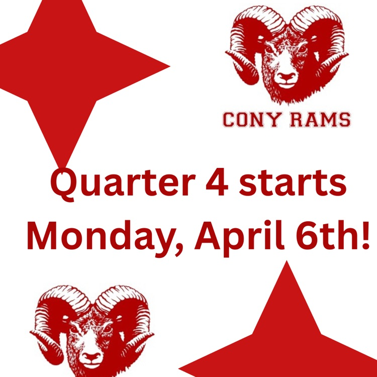 quarter 4 starts April 6th!