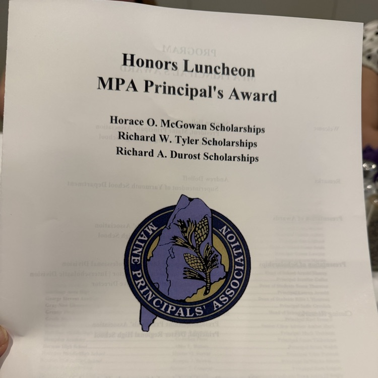 MPA Principals Award