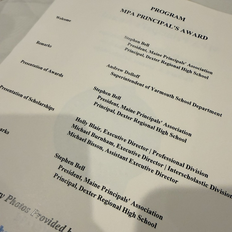 MPA Principals Award