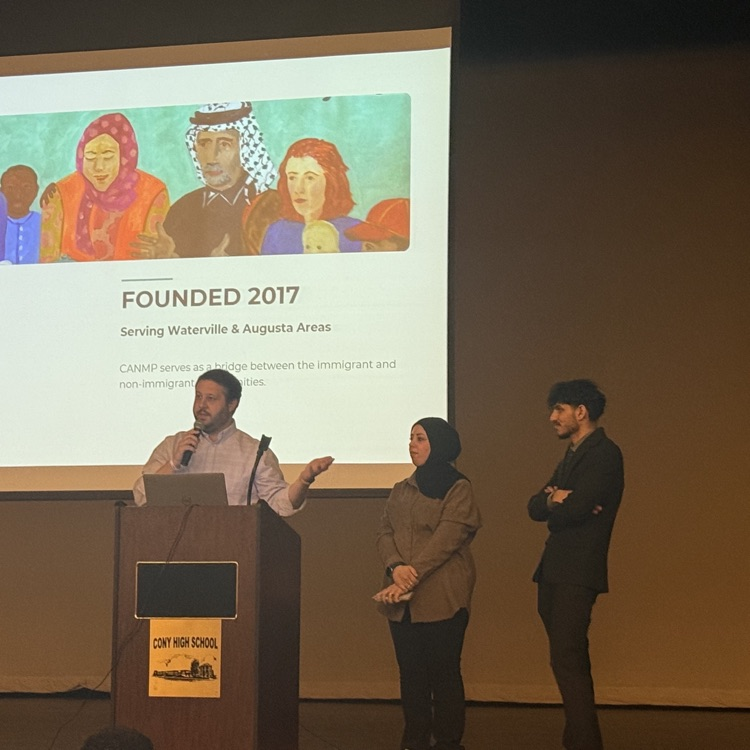 CANMP talks with our students