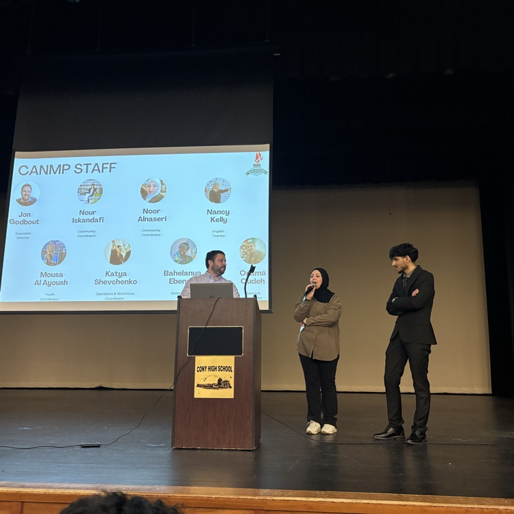 CANMP talks with our students