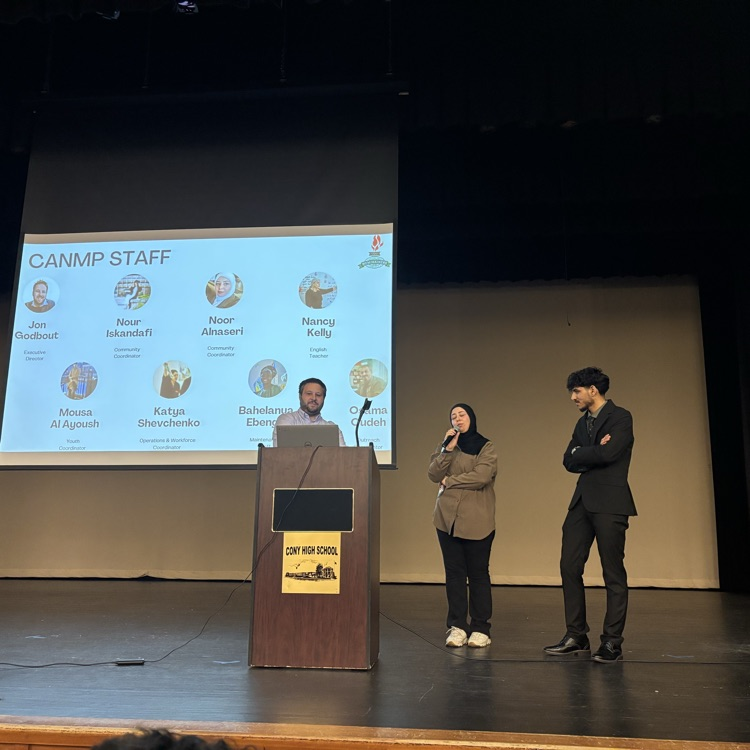 CANMP talks with our students