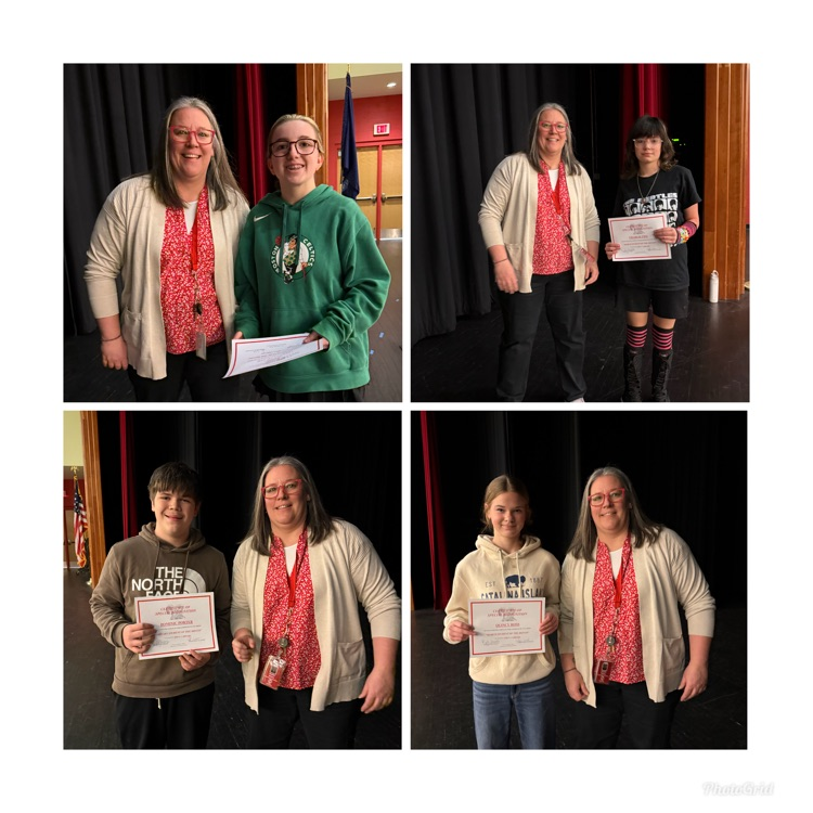 Middle School Recognition Assembly 