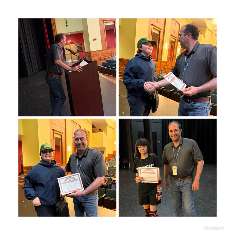Middle School Recognition Assembly 