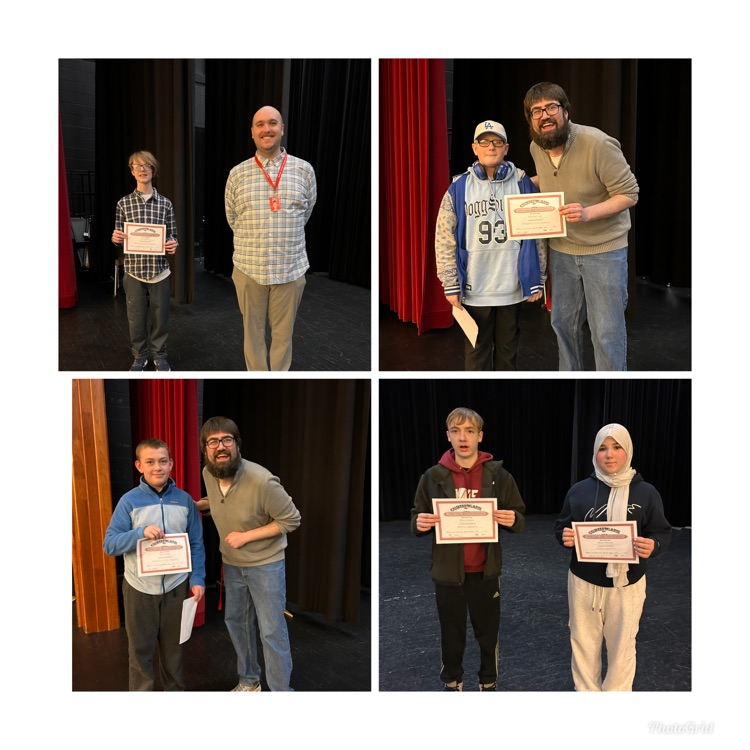 Middle School Recognition Assembly 