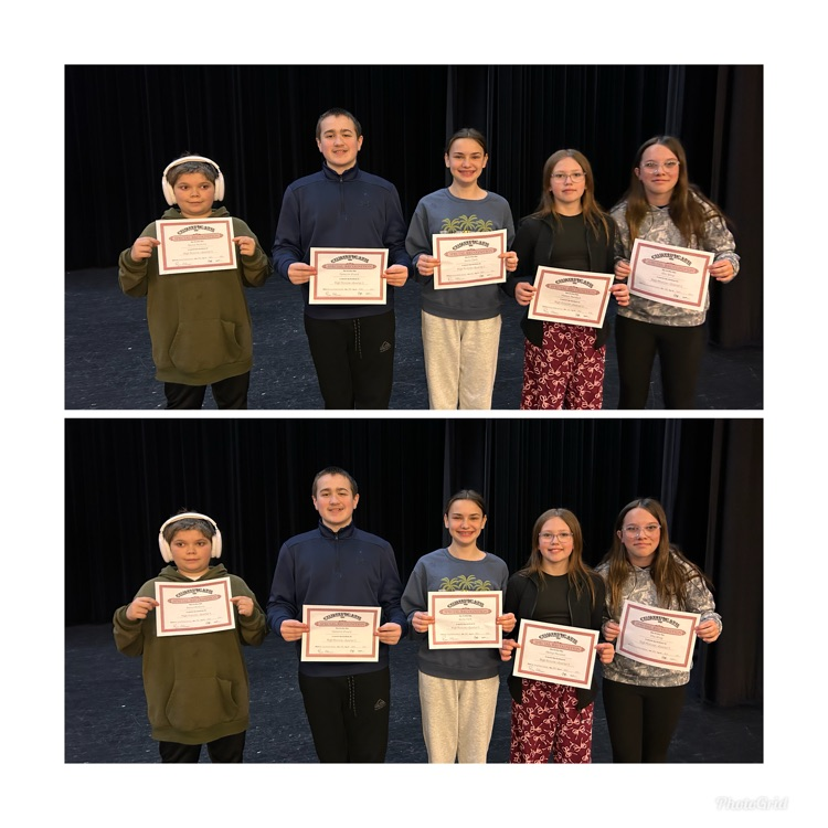 Middle School Recognition Assembly 