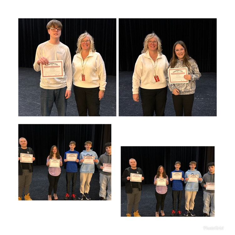 Middle School Recognition Assembly 
