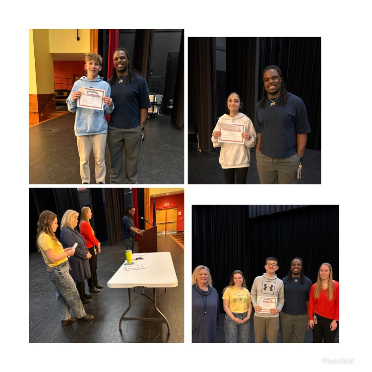 Middle School Recognition Assembly 