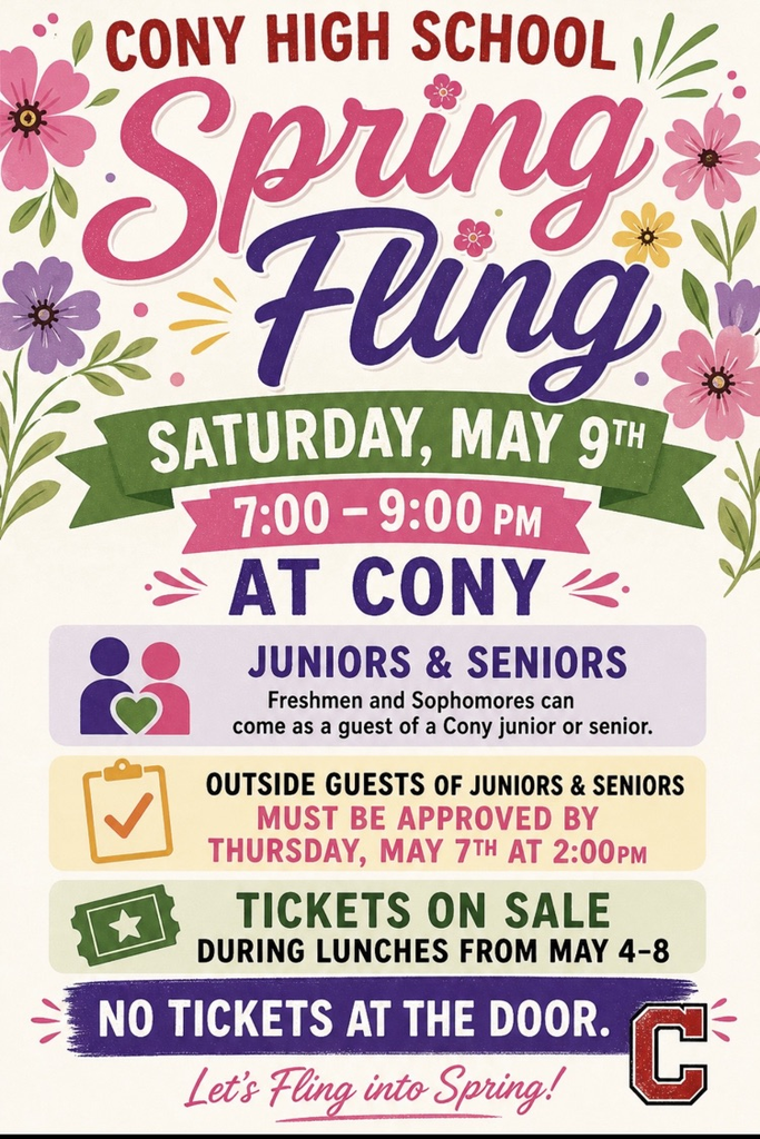 Cony HS Spring Fling 2026
