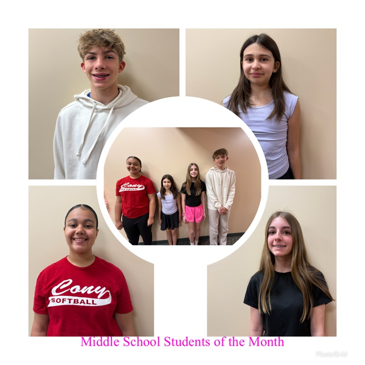 April Students of the Month
