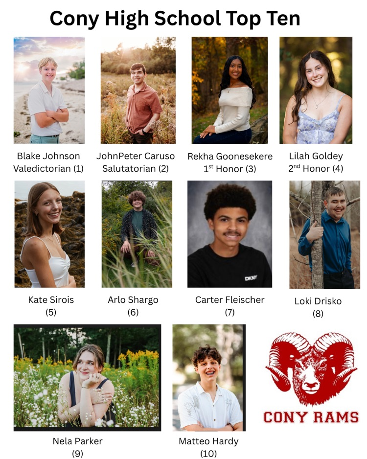 cony’s top ten