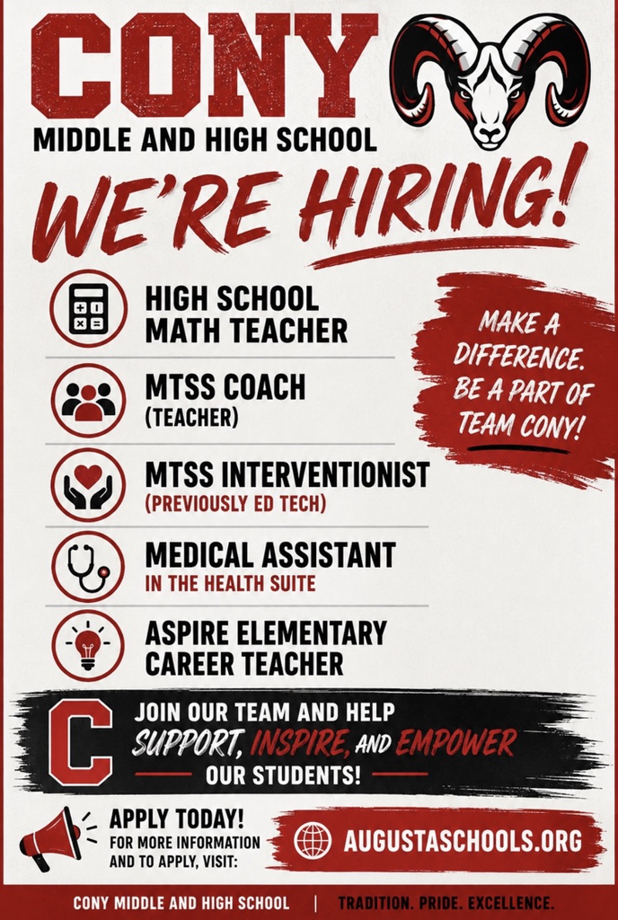 We are hiring at Cony