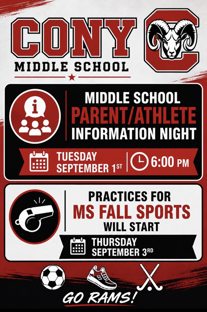 Middle School Fall Sports