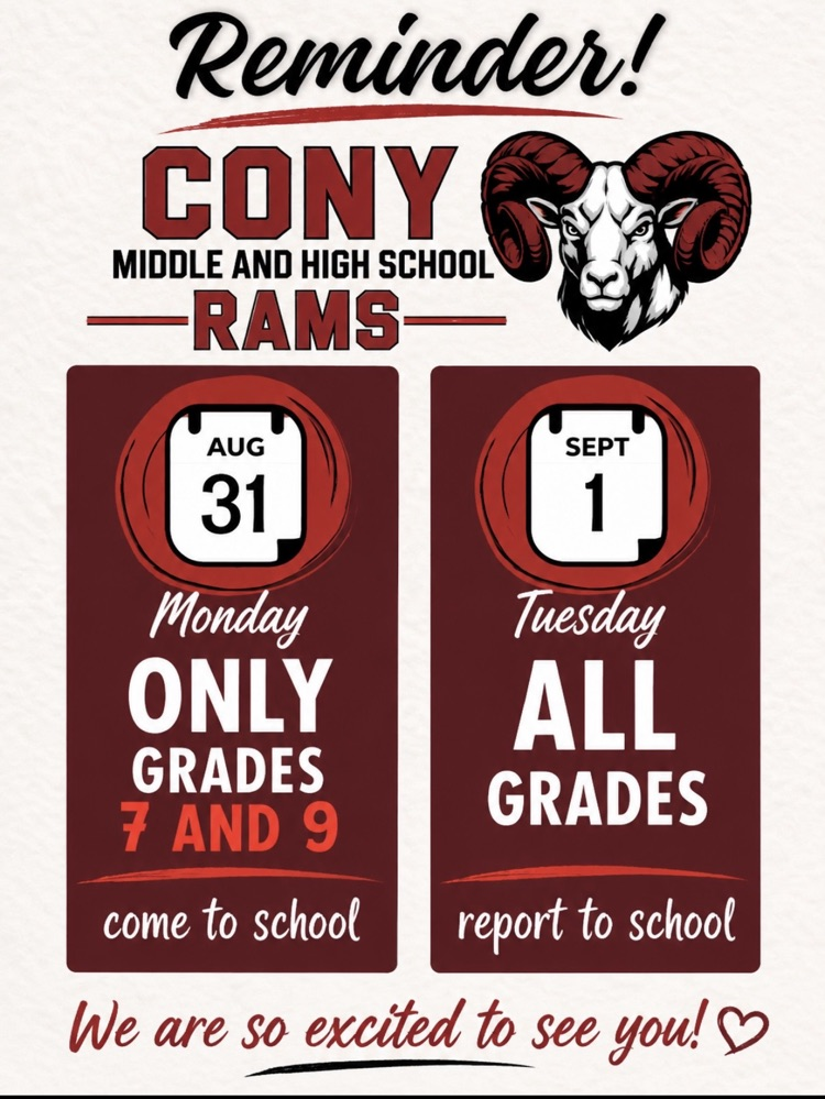 dates to come back to school