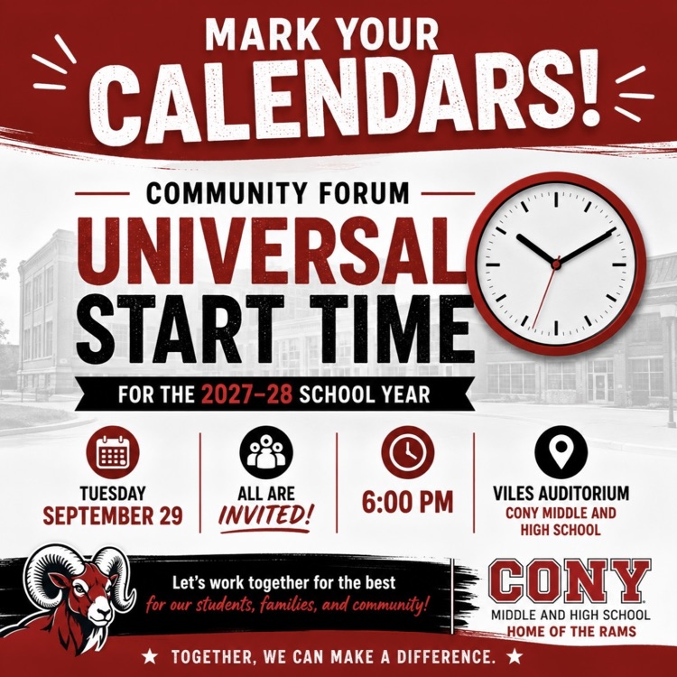 Later start time community forum