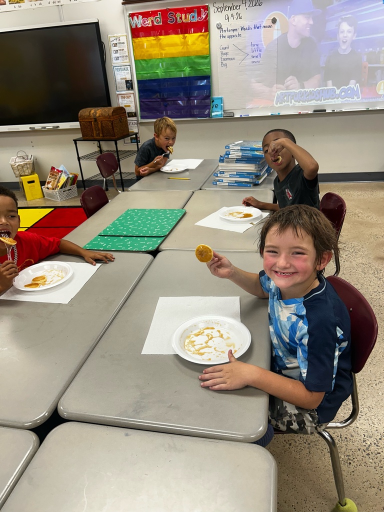 Student reading and doing activity