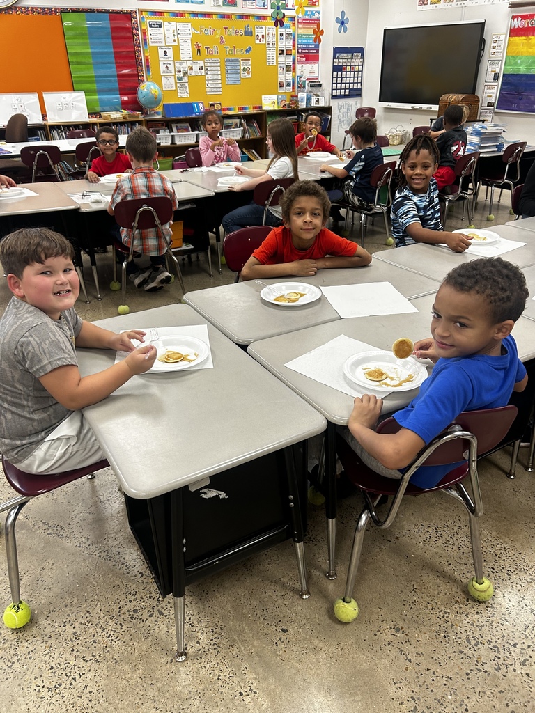 Student reading and doing activity