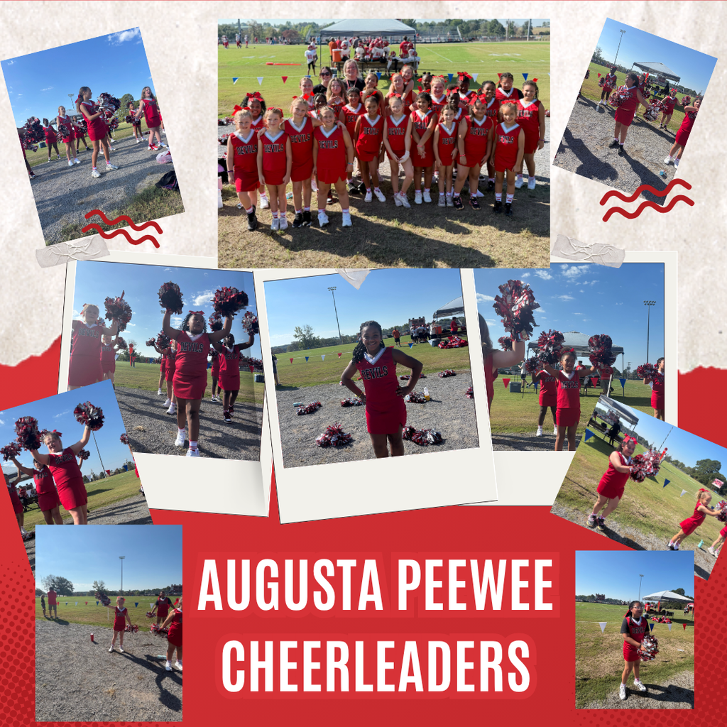 Peewee cheerleaders