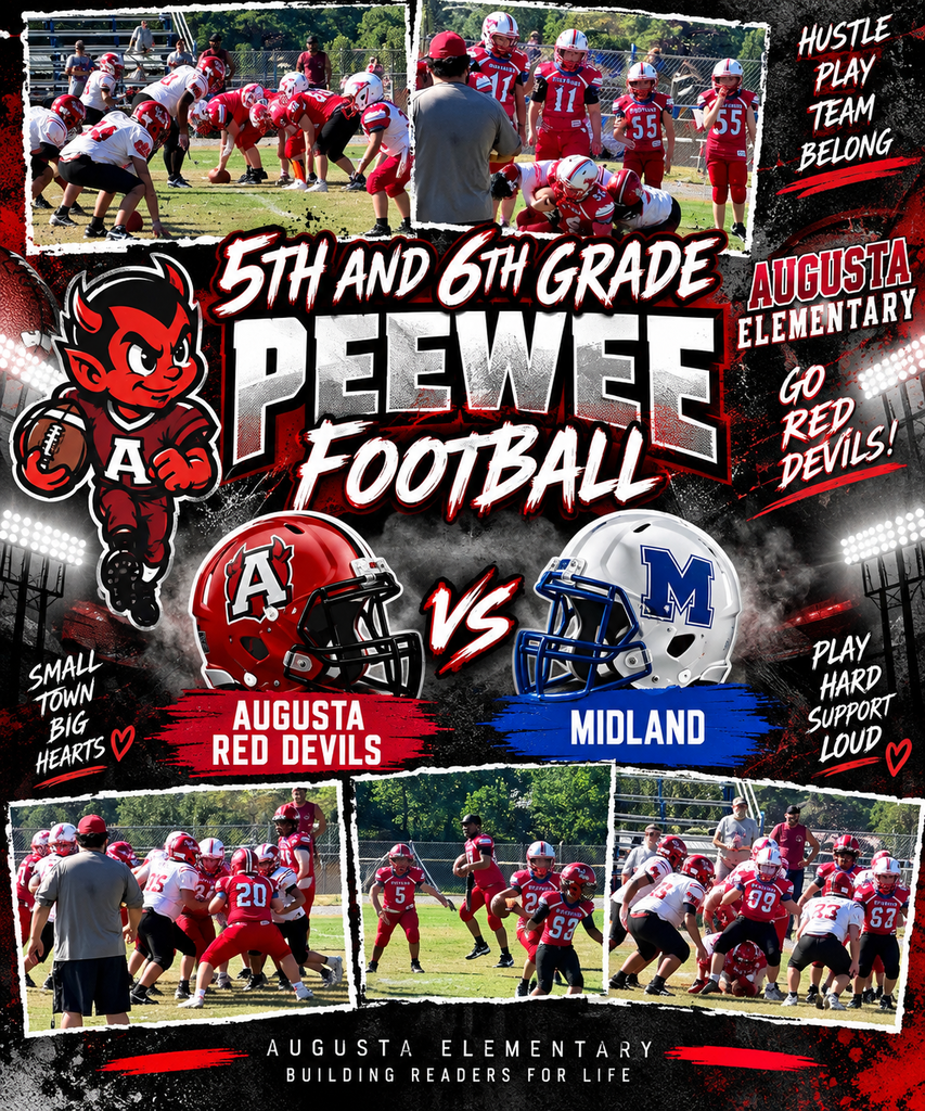 5th and 6th peewee football pictures