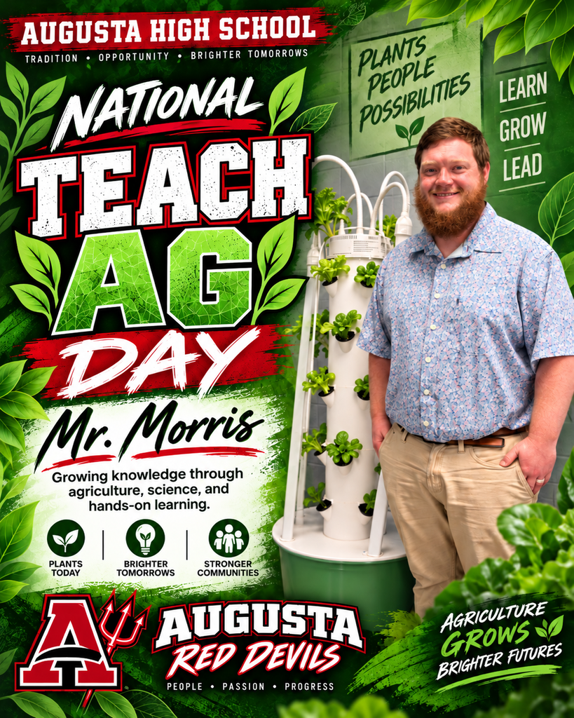National Teach Ag Day; Mr. Morris