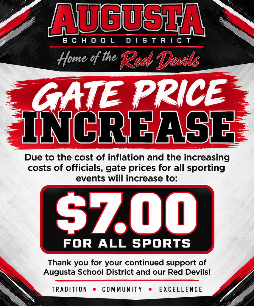 Gate Price Increase for All Sports