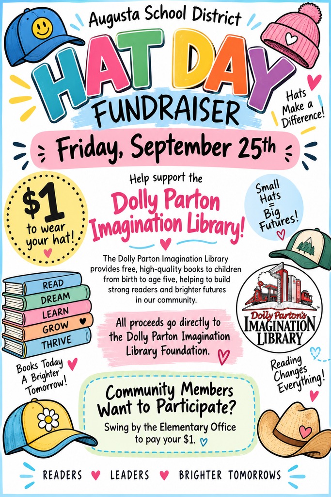 Hat day flyer