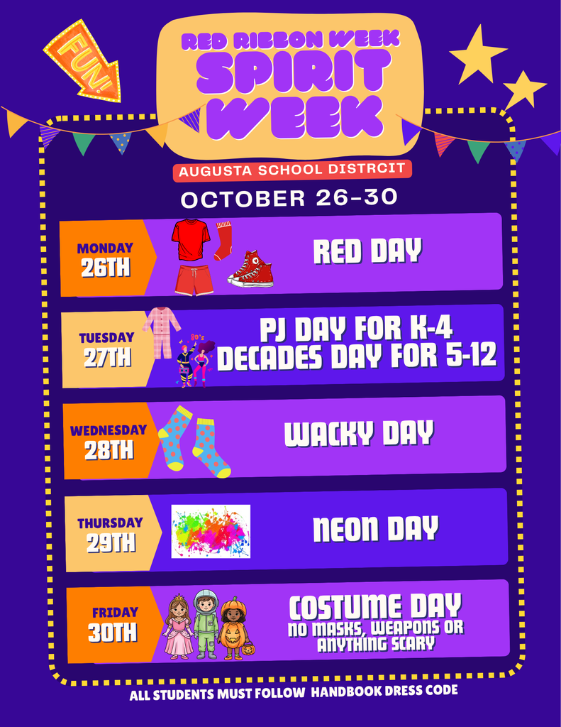 Red Ribbon Week Dress Up Days