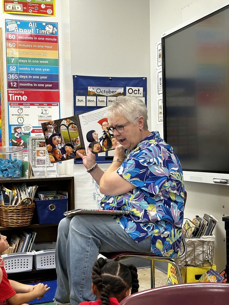 A class being read to