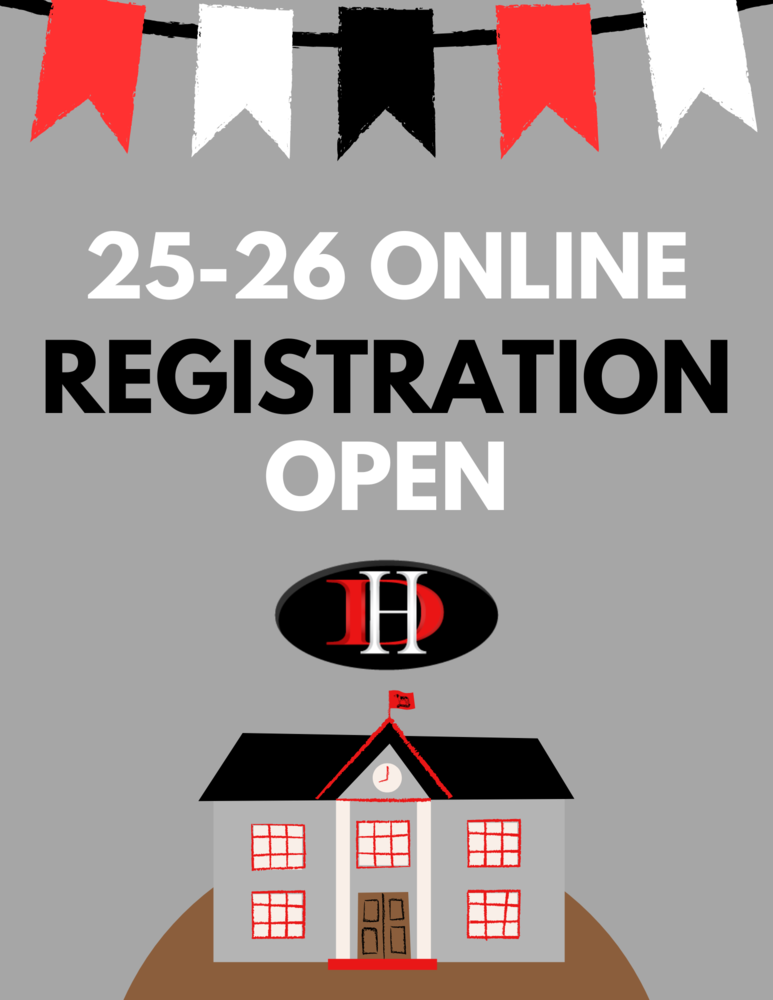 25-26 Online Registration open
