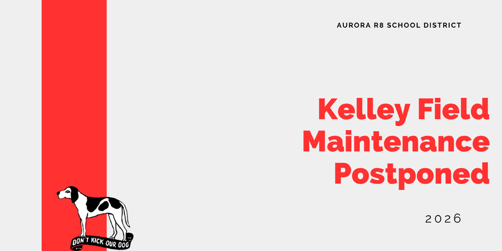 Kelley Field Maintenance Postponed