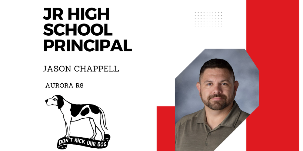 Jr High School Principal Jason Chappell