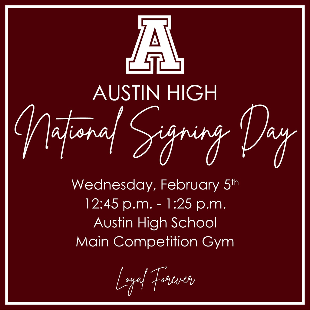 AHS National Signing Day