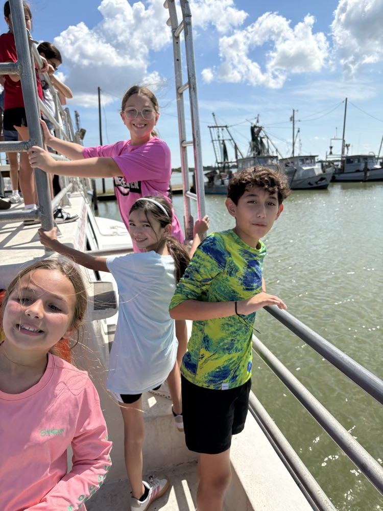 Headed to the top deck!