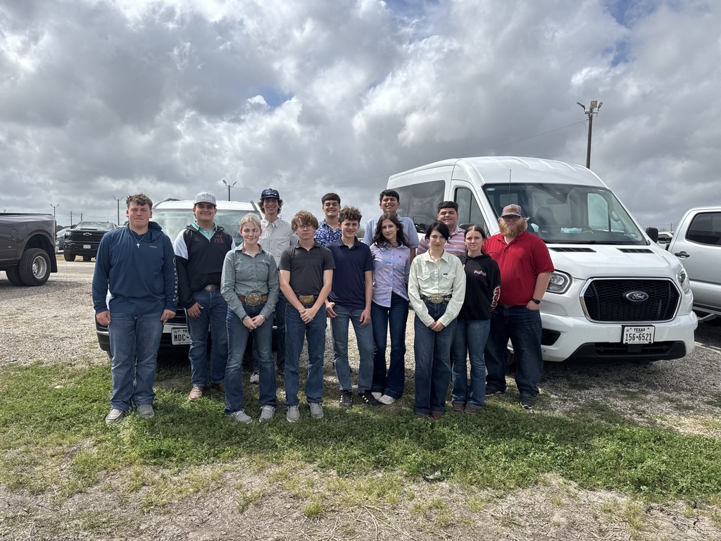 Over the past two weeks, the FFA Livestock Judging Team competed in contests held in Matagorda County and at the Houston Livestock Show. The team delivered strong performances at both events, highlighted by a 9th-place finish in Matagorda County.