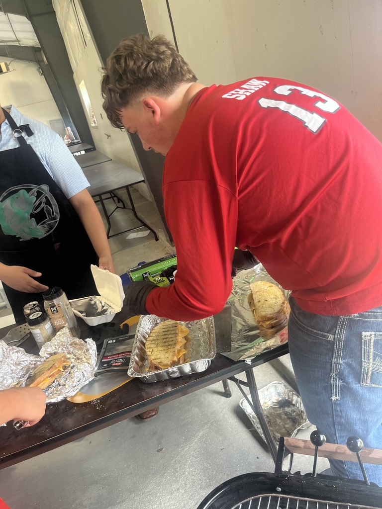 The FFA BBQ team competed yesterday in Refugio at the “Where’s The Beef” county cookoff. The teams competed well earning 1st place  steak, 3rd place grilled cheese, and 2nd overall!